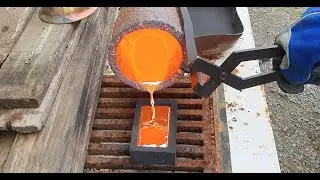 De gaussing Cable Meltdown - Scrap Breakdown - Metal Recovery - Metal Recycling
