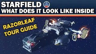 Starfield: Razorleaf (Mantis Ship) Tour Guide - What Does It Look Like Inside