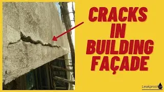 Cracks in Building Facade