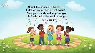 Counting Animals &ndash; Fun Kids Song  Tooniverse
