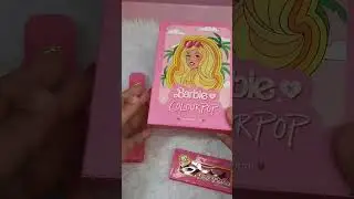 Unboxing Barbie x Colourpop Lip Duo, Hand Mirror & Faux Lashes #barbie #colourpop #makeup #unboxing