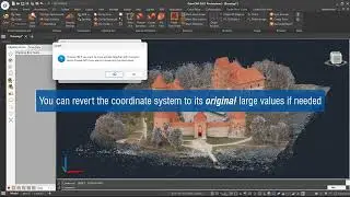 Tips- 04 Point cloud project coordinate transformation tools