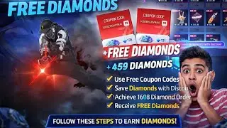 HOW TO GET FREE DIAMONDS 😱 | 90% DISCOUNT TRICK + COUPON CODES 💎 | Free Fire 