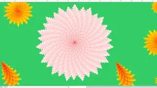 3D Flower design in coreldraw using blend tool | 3d logo | coreldraw tutorial | Graphic design