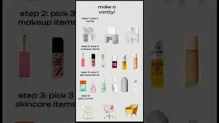 Build your dream vanity✨️ #preppy #vanity #buildyourown #trending #viral #fyp #shorts