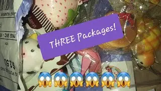 THREE INSTAGRAM SQUISHY PACKAGES!!😱😁❤