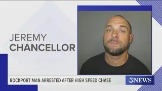 Rockport man arrested after high-speed chase