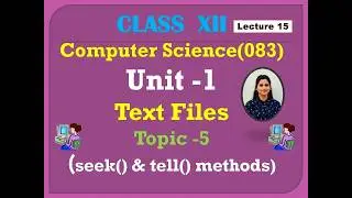Python seek() & tell() Method Explained | File Handling in Python