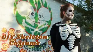Let's make a skeleton costume! #Halloween2020 #DIYHalloweencostume #DIYSkeletoncostume
