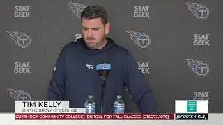 Titans Offensive Coordinator Tim Kelly on the Browns Defense - Sports4CLE, 9/22/23