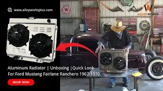 3 Row All-Aluminum Radiator | Shroud Fan Relay Kit | Quick Look