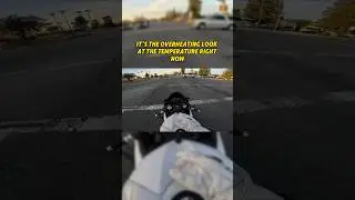 Когда твой Yamaha R6 постоянно перегревается 😫 #yamahar6 #motovlog #bike #motorcycle