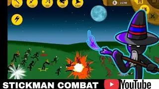 Stickman Combat at Midnight 