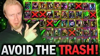 MAX THESE CHAMPS ASAP for Fast Progress! - Build Better Teams in Raid Shadow Legends