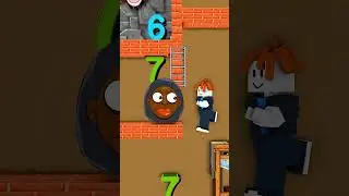 Meme 61 and 67 KID vs BACON in ROBLOX MAZE : How to get out of here ? Animation