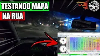 Testando Acerto Megasquirt no Zetec - Mapa Ponto Ignição e Avanço - Milan Dark