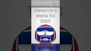 Oldest & Newest US States 🇺🇸 (#countryballs edit) 