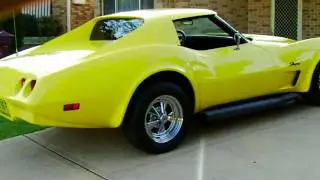 454 Chev Big Block Corvette Stingray 74 Side Pipes Part 1