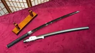 Vacuum Heat-Treated S7 Steel Super Mirror-Finish Razor-Sharp japaense swords Katana