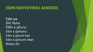 NOUNS (TWI)