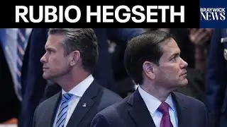 LIVE: Stakeout as Rubio, Hegseth Brief Senators On Venezuela