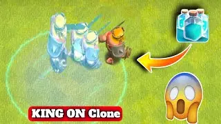 Using Clone Spells on All Heroes  !! - Clash of Clans