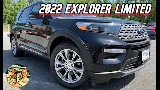 2022 FORD EXPLORER LIMITED- America&rsquo;s Luxury 3 Row SUV: Walkaround, Startup & Interior