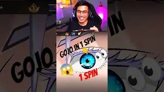 New Gojo bundle in 1 spin 😱 | jujtsu kaisen | #shorts #ob52 #freefire #jujutsukaisen #gojo