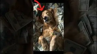 &ldquo;You&rsquo;re looking at the world&rsquo;s RICHEST rescue dog&mdash;#dog #animals #funny #cuteanimals #animation