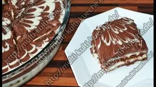 Milchcreme Schokokeks Dessert