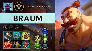 Braum Support vs Nautilus - EUW Grandmaster Patch 26.02
