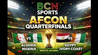 ALGERIA vs NIGERIA LIVE Watch Along | AFCON Clash & FA CUP UPDATES