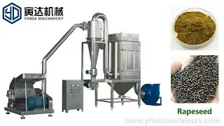 Industrial seeds powder pulverizer dry rapeseed grinding machine quality suppliers