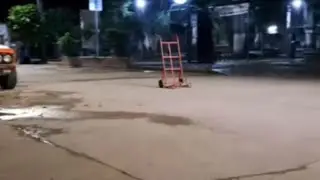 Haunting experience: Worker witnesses an unseen entity moving the industrial trolley || WooGlobe