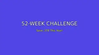 52-Week Savings Challenge: Save $1,378 This Year (Easy Method)