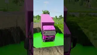 Magic Cargo Truck! Can Change Color! 🤩 #Shorts