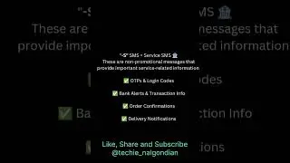 SMS Types Explained in Telugu | What is -G, -S, -P in SMS? | Techie Nalgondian