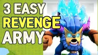 3 ESAY AMRY 😍(CLASH OF CLANS 🎯)SAME ARMY FOR CWL!! 💯#coc 