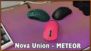 Самый быстрый и красивый коврик на пленке - Nova Union Meteor #Коврик #NovaUnion #КоврикДляМышки