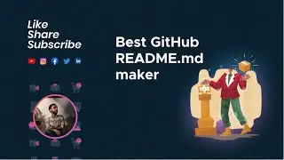 Best GitHub profile README.md maker