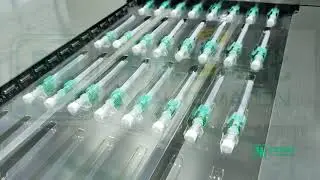 Hard blister  packing machine for I V cannula