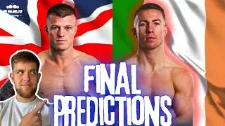 'O'LEARY STOPS DILLON IN THE SECOND HALF!' | Pierce O'Leary vs Liam Dillon FINAL Predictions!