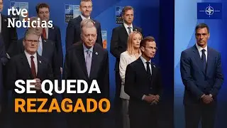 CUMBRE OTAN: S&Aacute;NCHEZ deja IM&Aacute;GENES INUSUALES y se queda en una ESQUINA en la FOTO de FAMILIA | RTVE