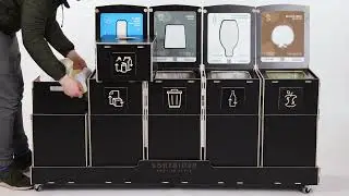 Afvalbak Sorter 90B5 bruin