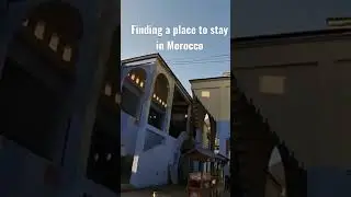 Trying to find a place to stay in Morocco Africa #motorcycletrip #motovlog #yamahaxj600 #africa