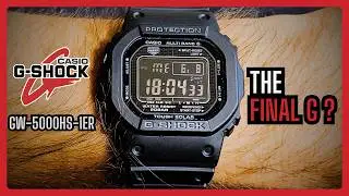 🖤Casio G-SHOCK GW-5000HS-1ER Review | The Final Square G? ⌚🤔 