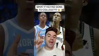 Feel like I&rsquo;m living in an alternate universe🤯 #calebwilson #collegebasketball #kevingarnett