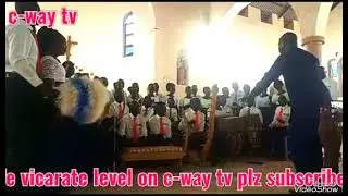 Ediofe vicarate level # Allsaints choir christ the king Arua on c-way tv plz subscribe for more