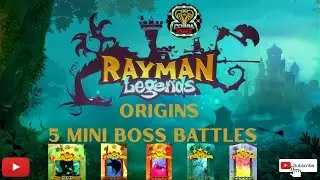 Rayman Legends Origins 5 Mini Boss Battles