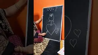 Valentine's Day Special Drawing 💕 | Easy Valentines day drawing #art #drawing #shorts